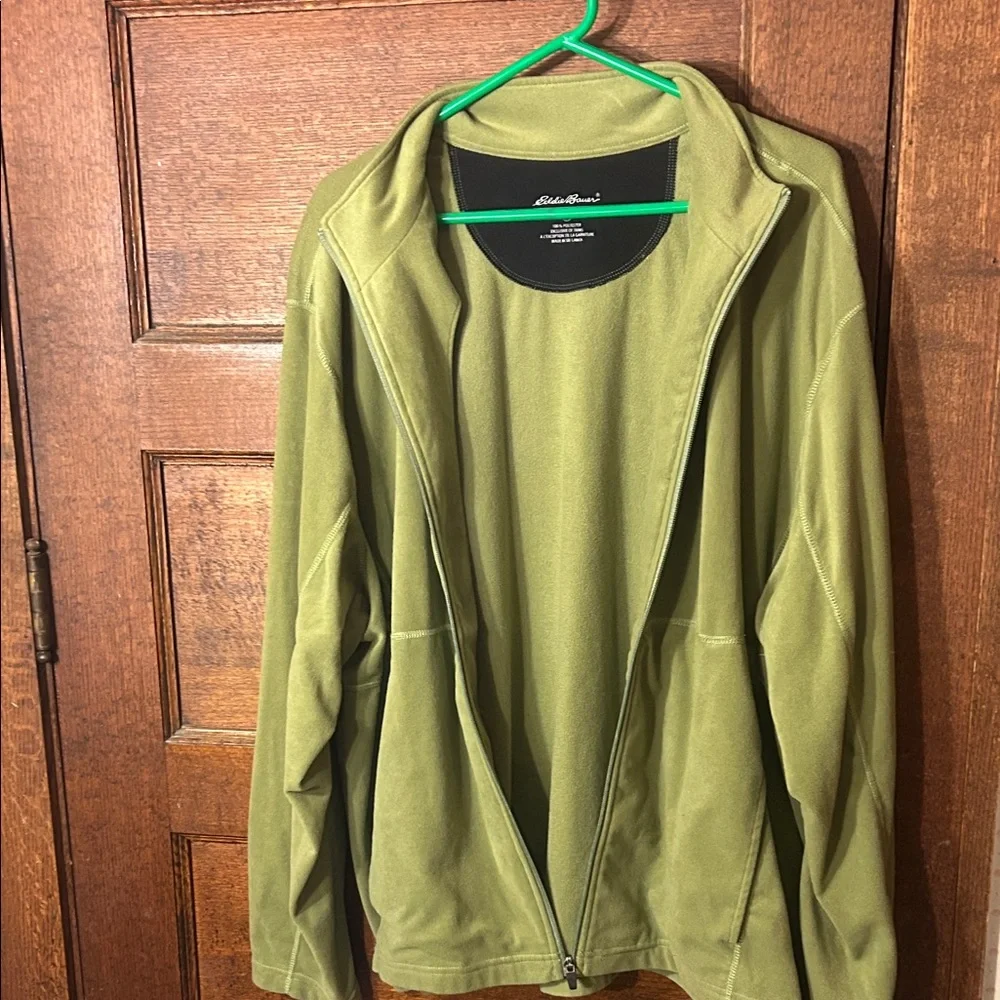 Eddie Bauer Men's Green Lightweight Full Zip Jacket XXXL - Picture 5 of 8